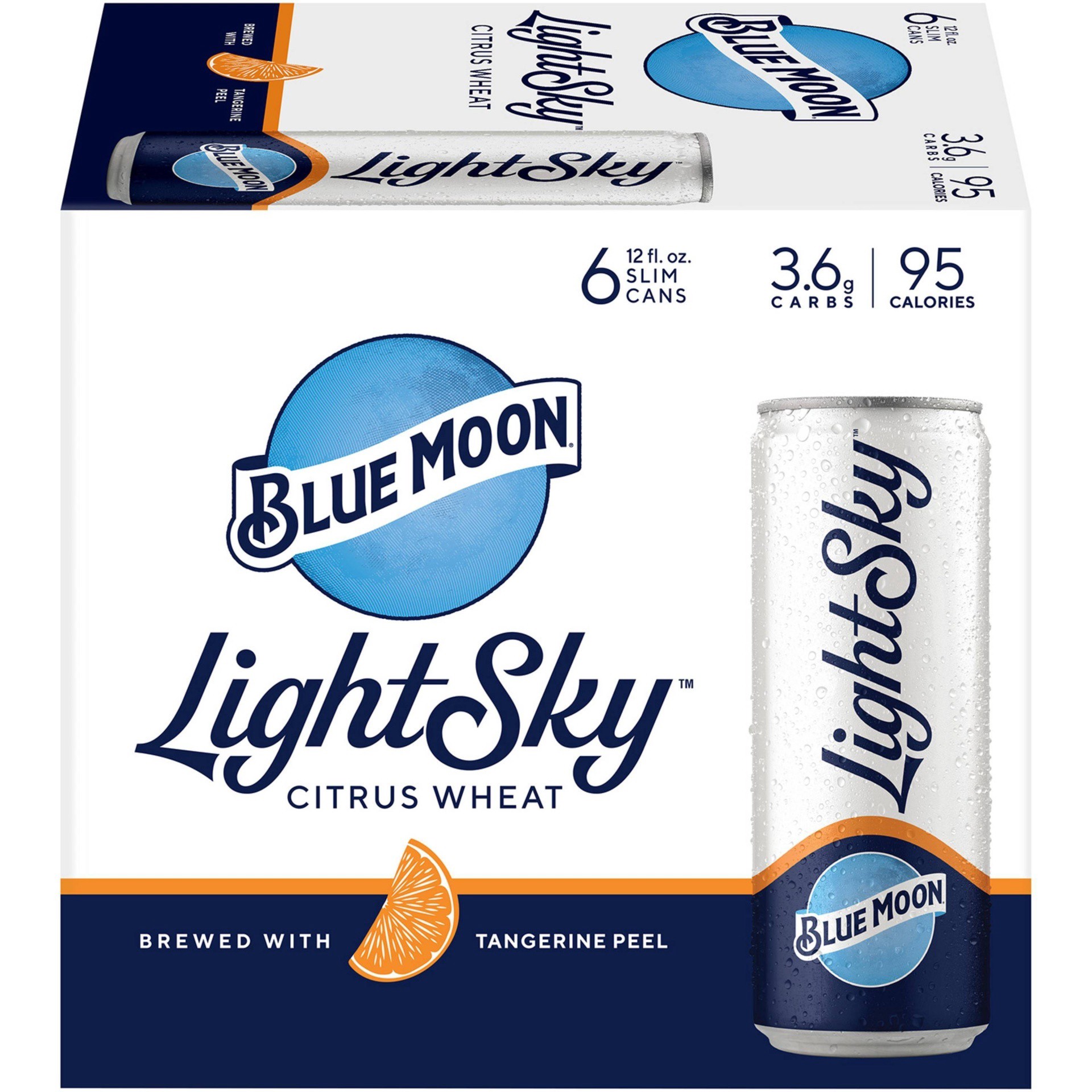 slide 1 of 4, Blue Moon Light Sky, 6 ct; 12 oz