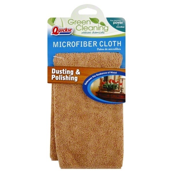 slide 1 of 1, Quickie Cloth - Microfiber Dusting & Polishing, 1 ct