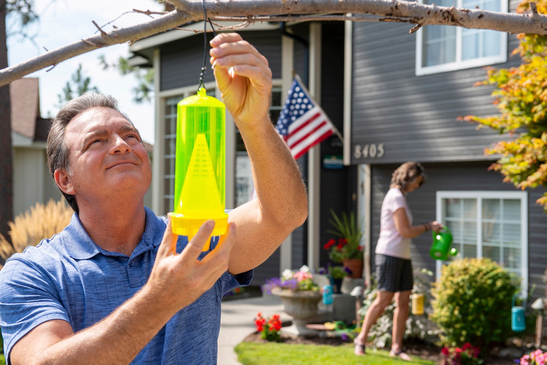 slide 2 of 6, Rescue! Yellowjacket Trap 10-Week Refill, 1 ct