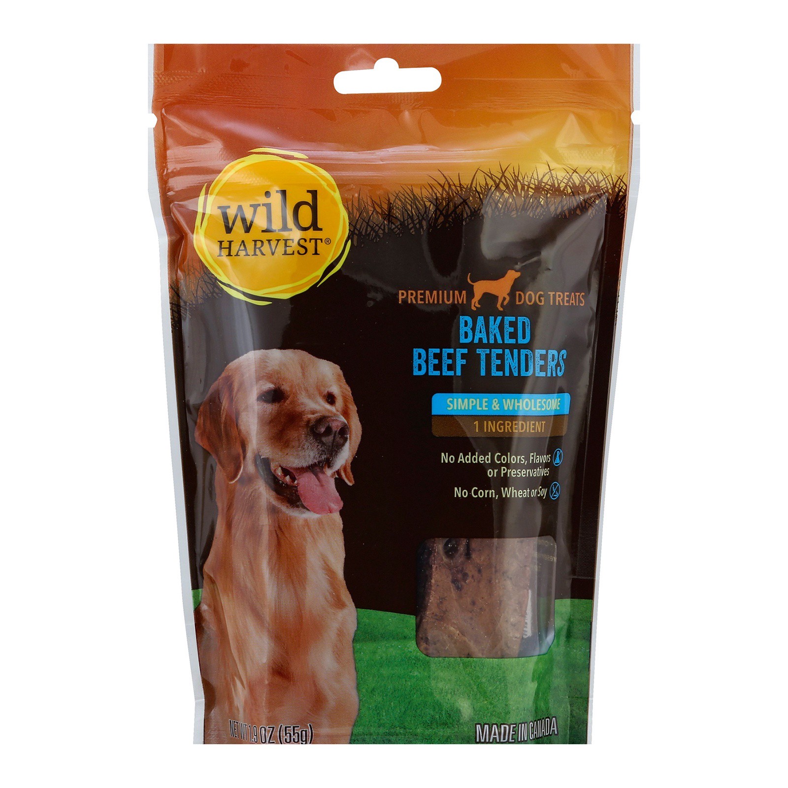 slide 1 of 2, Wild Harvest Beef Dog Treats Tenderstik, 1.9 oz