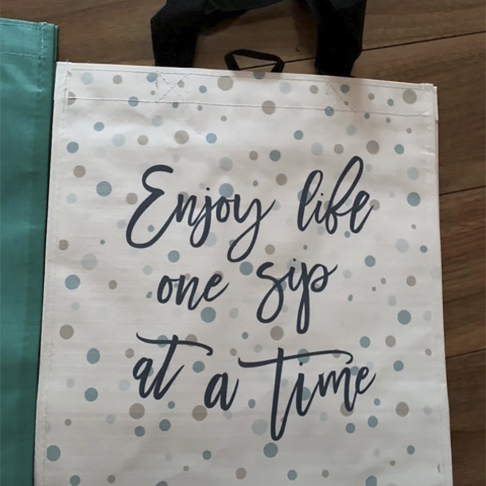 slide 1 of 1, Syfel Reusable 6 Bottle Bag - Drink/sip, 1 ct