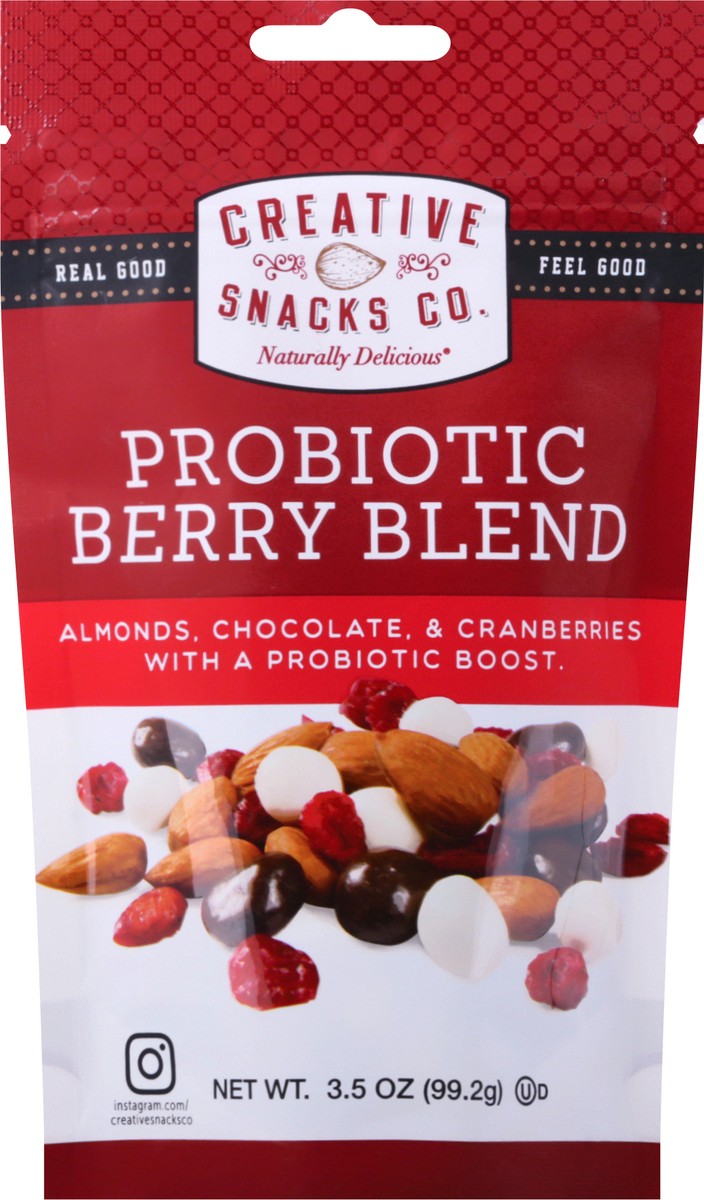 slide 1 of 10, Creative Snacks Probiotic Berry Blend 3.5 oz, 3.5 oz