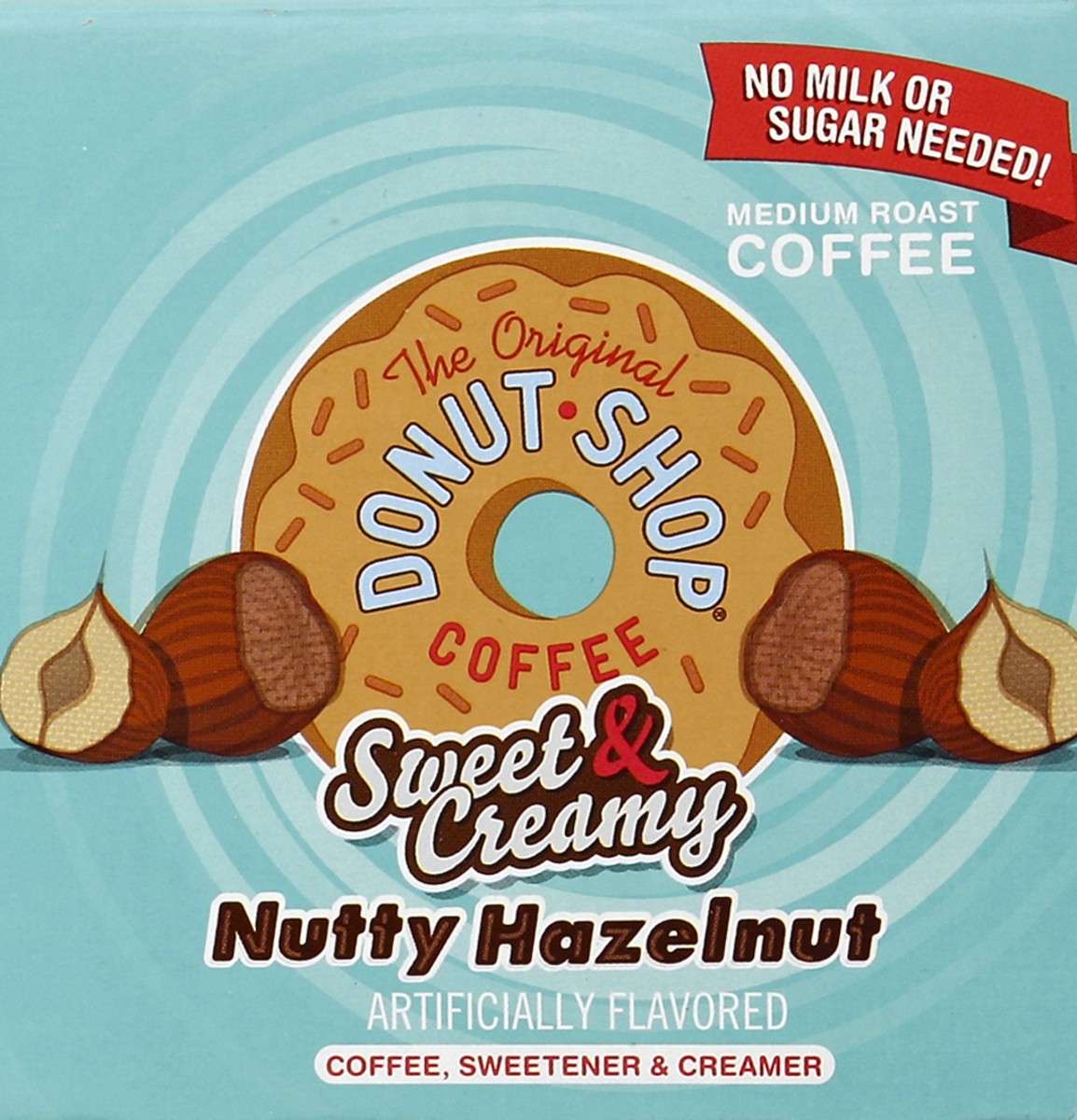 Donut shop coffee 2024 sweet and creamy