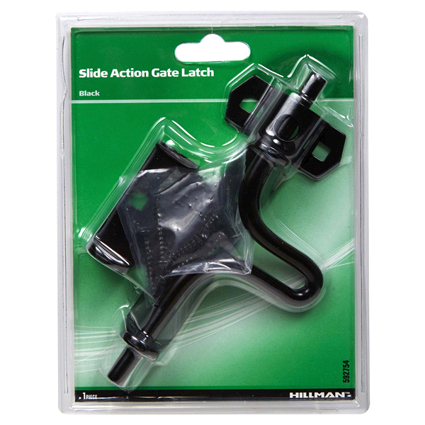 slide 1 of 1, Hillman Slide Action Gate Latch, 1 ct