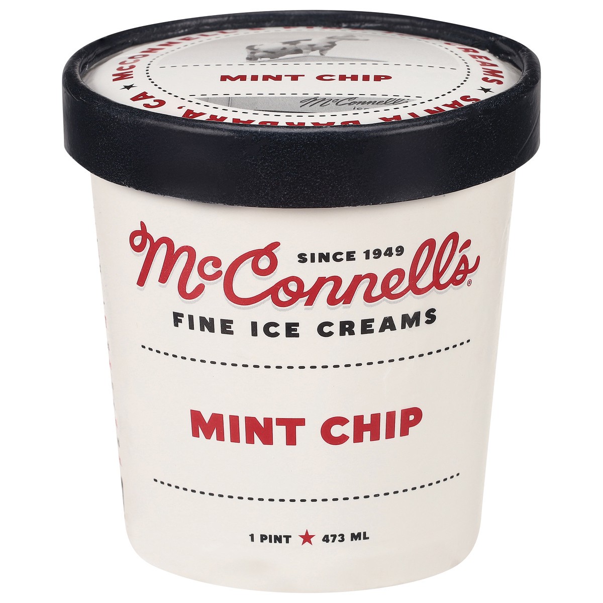 slide 1 of 13, McConnell's Fine Ice Creams Mint Chip Ice Cream 1 pt, 1 pint