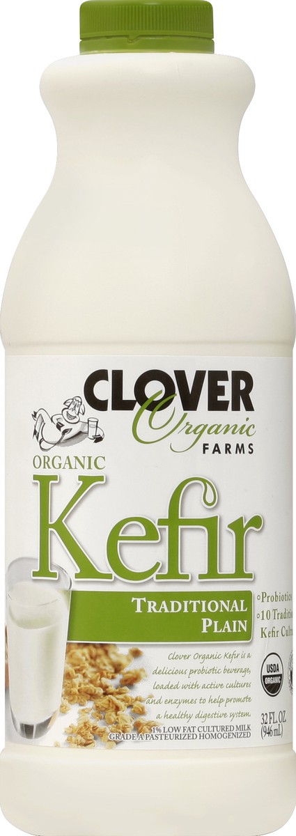 slide 2 of 4, Clover Kefir 32 oz, 32 oz
