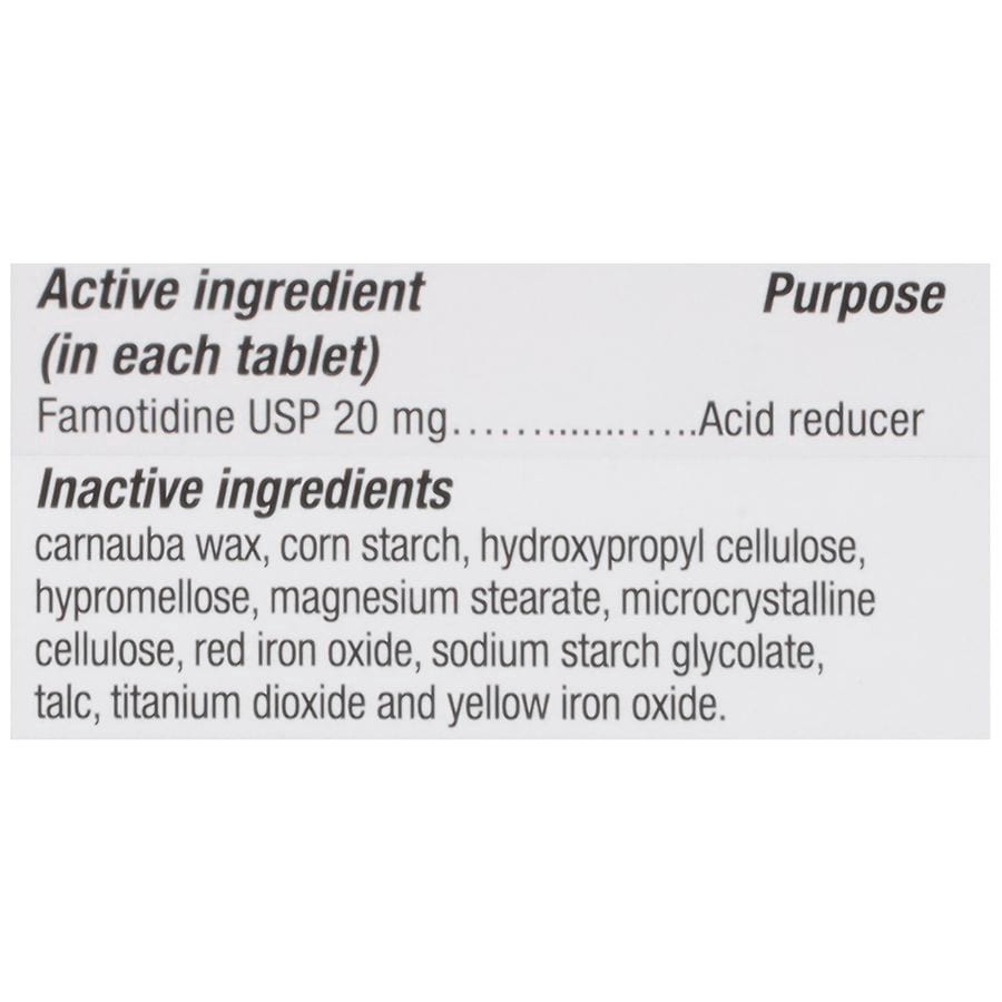slide 4 of 5, Walgreens Acid Reducer Famotidine 20 mg, 25 ct