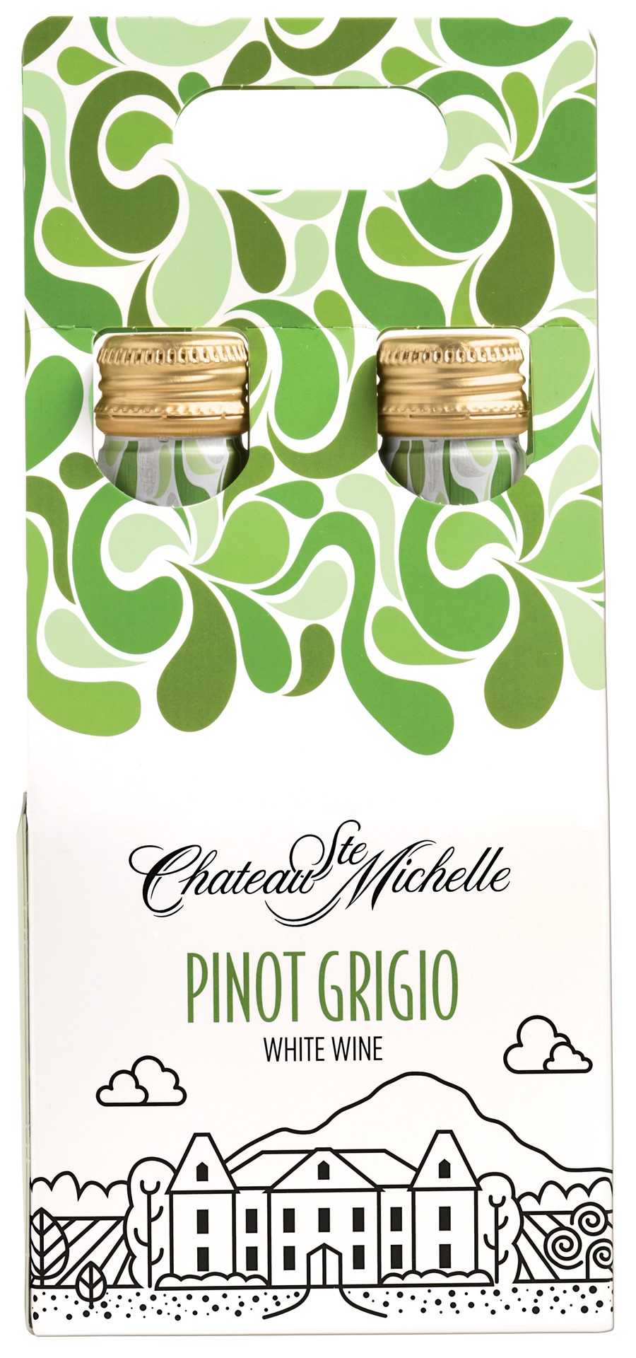 slide 8 of 8, Chateau Ste. Michelle Pinot Grigio White Wine, 2-pack Aluminum Bottle, 250 mL, 250 ml