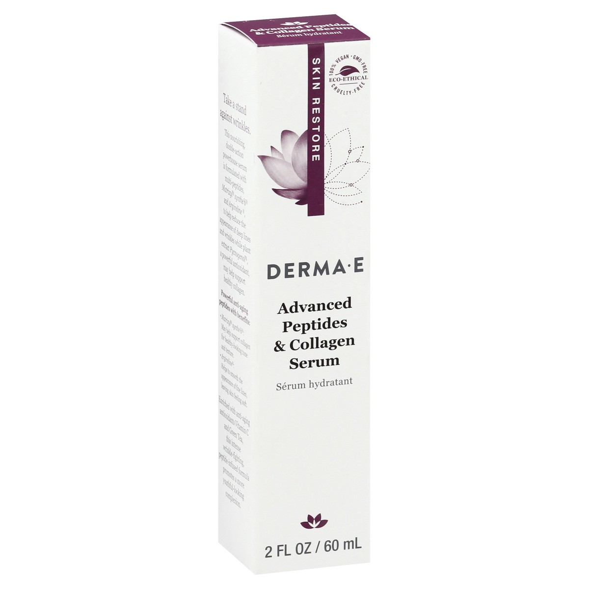 slide 2 of 11, Derma E Advanced Peptides & Flora-collagen Serum, 2 oz