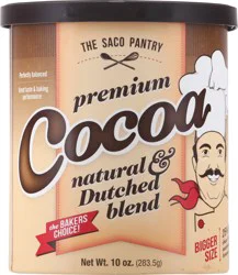 The Saco Pantry Premium Natural & Dutched Blend Cocoa - 10 oz