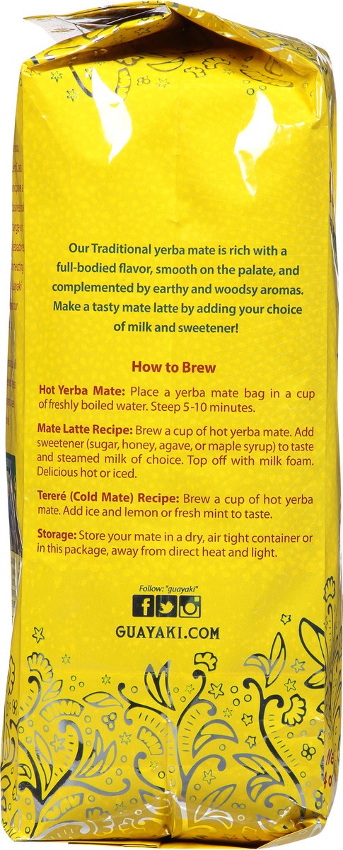 slide 2 of 9, Guayaki Organic Tea Yerba Mate Traditional Bag- 75 ct, 75 ct