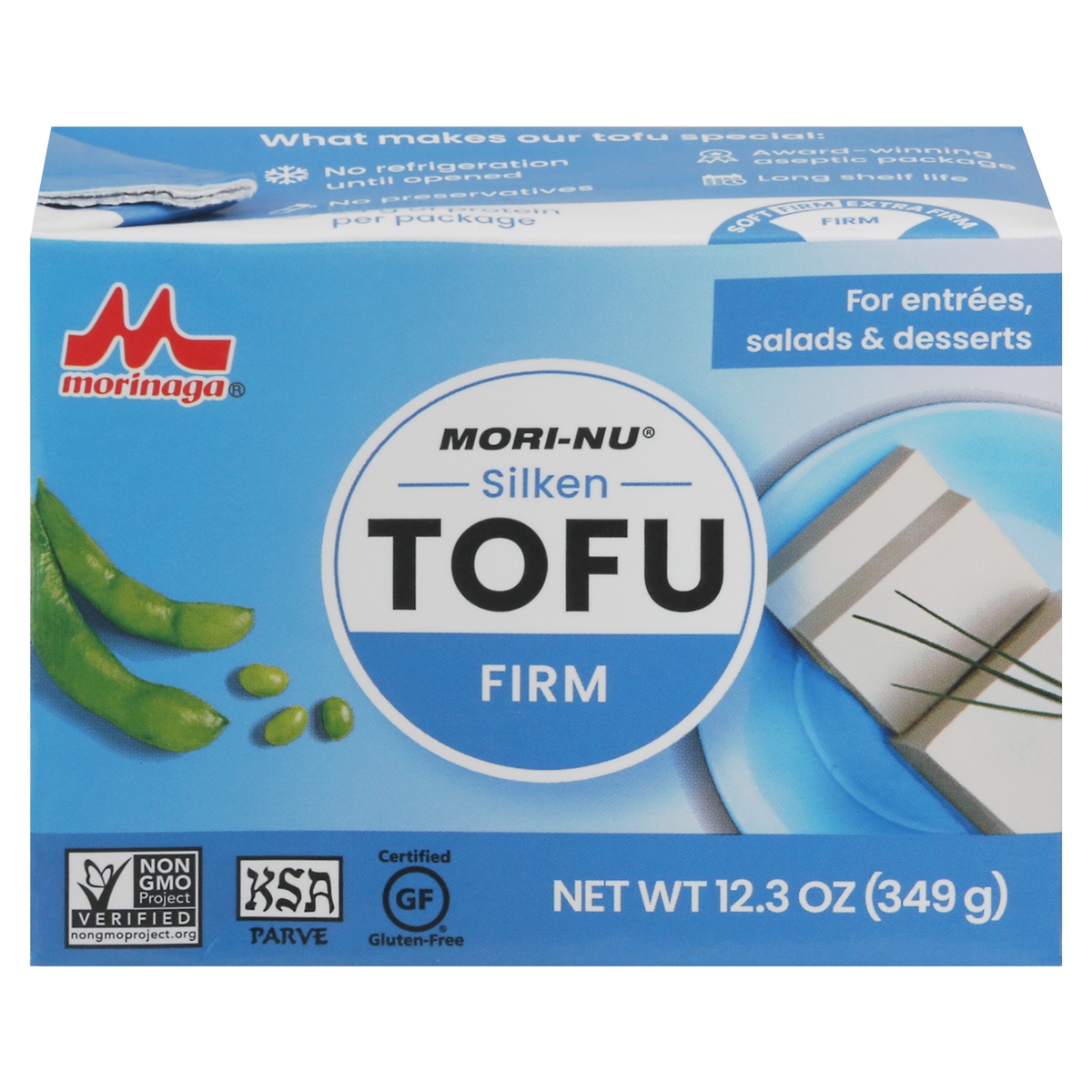 slide 1 of 11, Mori-Nu Firm Silken Tofu, 12.3 oz