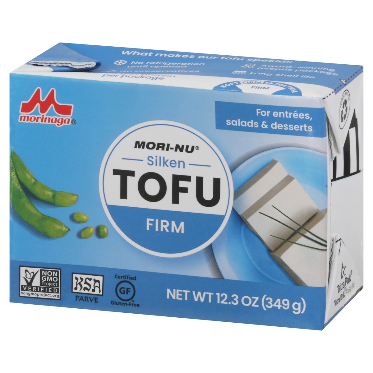 slide 9 of 14, Mori-Nu Firm Tofu 12.3 oz, 12.3 oz