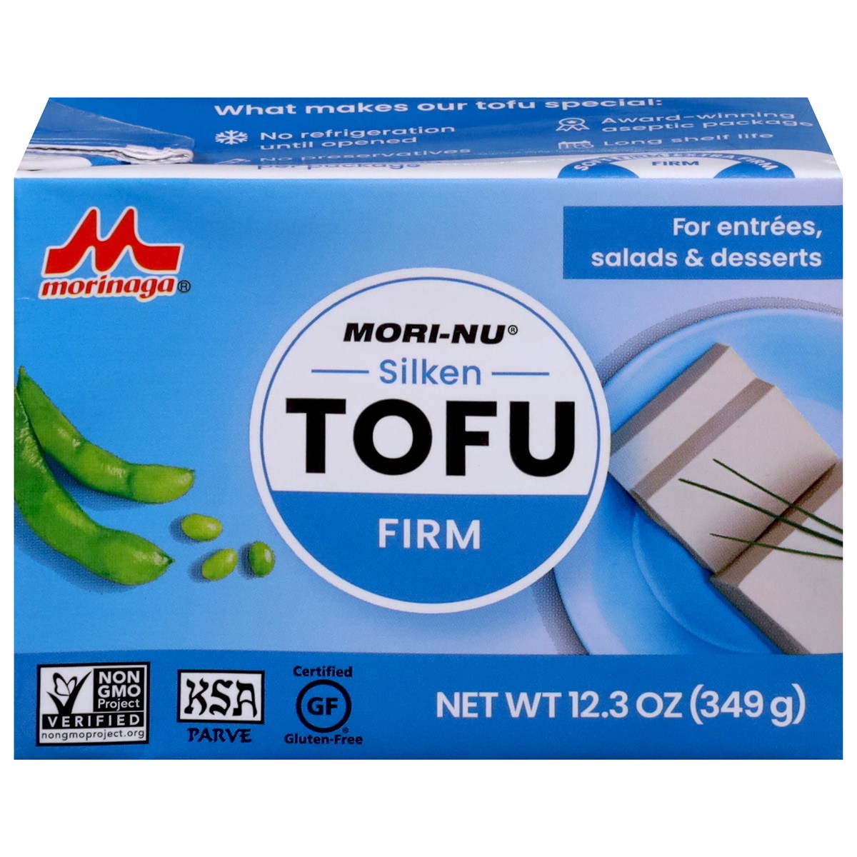 slide 1 of 14, Mori-Nu Firm Tofu 12.3 oz, 12.3 oz