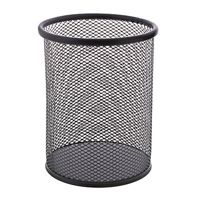 slide 1 of 1, Simplify Black Mesh Pencil Cup, Jumbo Size