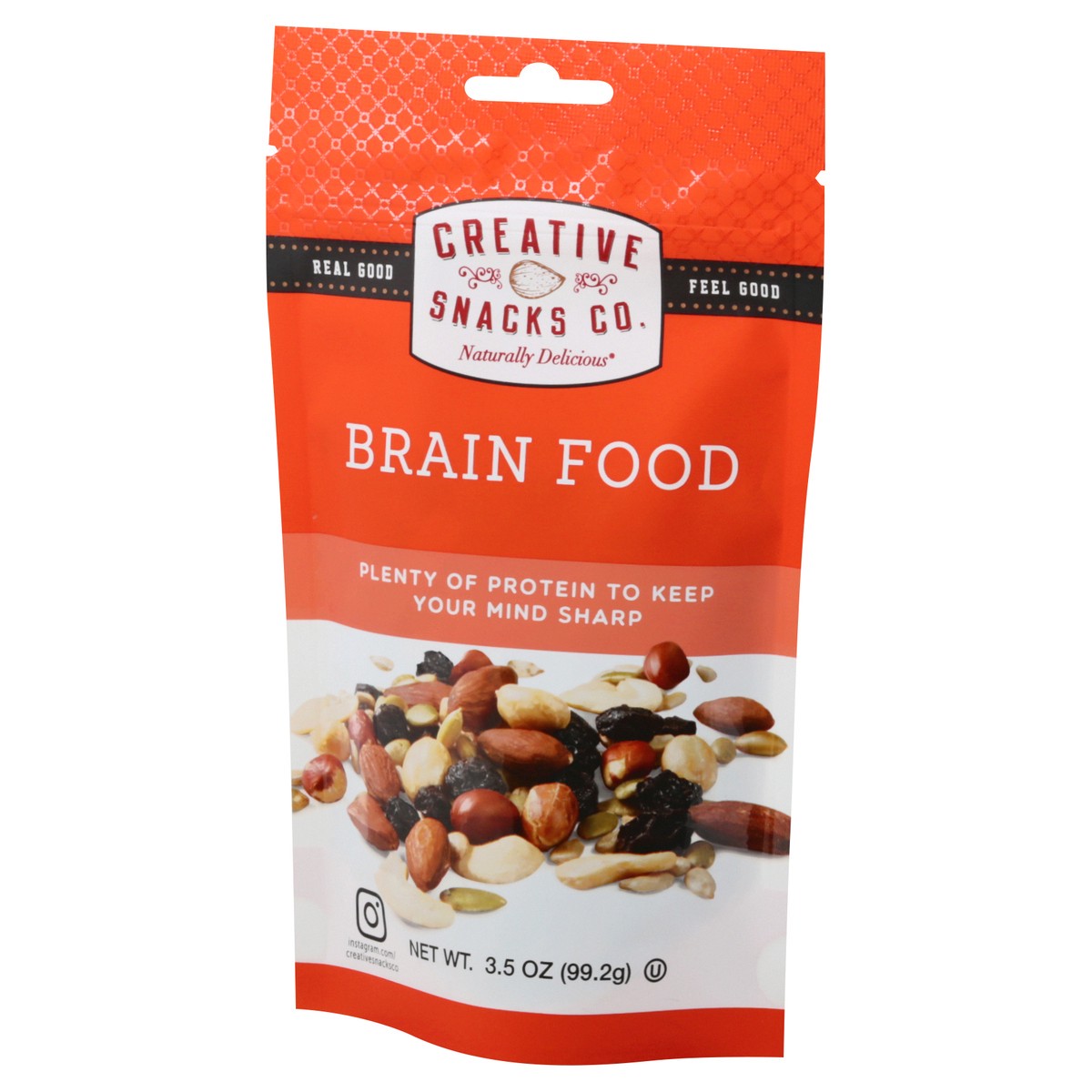 slide 4 of 9, Creative Snacks Brain Food 3.5 oz, 3.5 oz