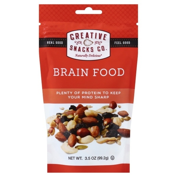 slide 1 of 1, Creative Snacks Co. Brain Food, 3.5 oz