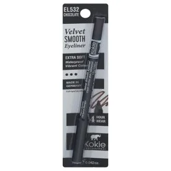 Kokie Professional Chocolate EL532 Waterproof Velvet Smooth Eyeliner 0.042 oz