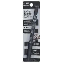 Kokie Professional Chocolate EL532 Waterproof Velvet Smooth Eyeliner 0.042 oz