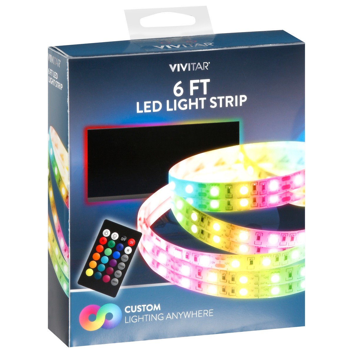 slide 2 of 9, VIVITAR 6 Ft Strip Light, 1 ct