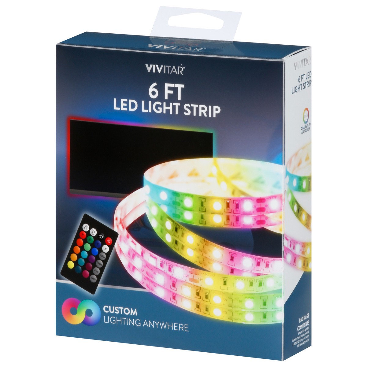 slide 3 of 9, VIVITAR 6 Ft Strip Light, 1 ct