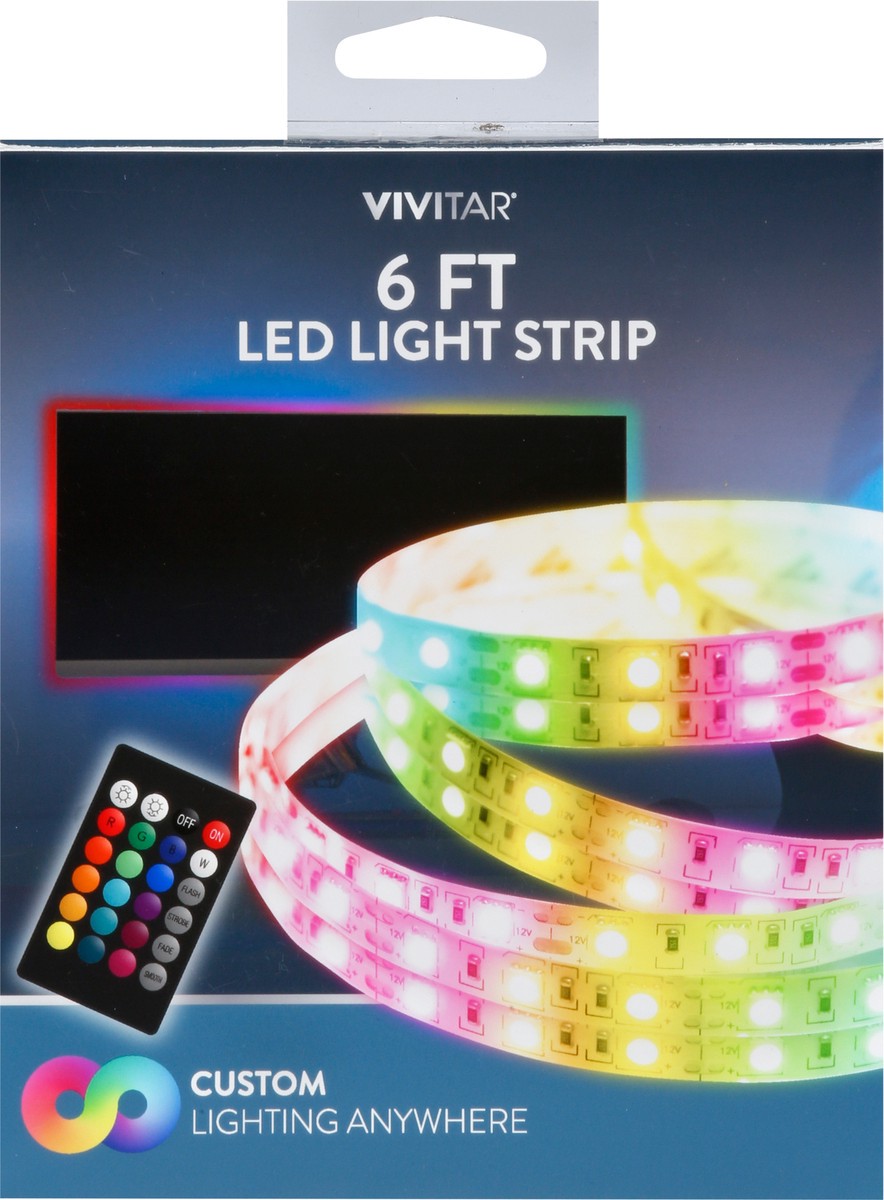 slide 6 of 9, VIVITAR 6 Ft Strip Light, 1 ct
