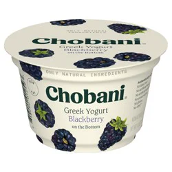 Chobani Non-Fat Blackberry on the Bottom Greek Yogurt 5.3oz