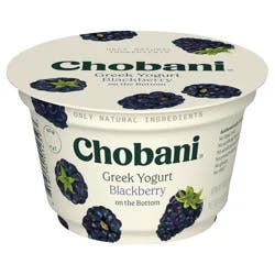 Chobani Non-Fat Blackberry on the Bottom Greek Yogurt 5.3oz
