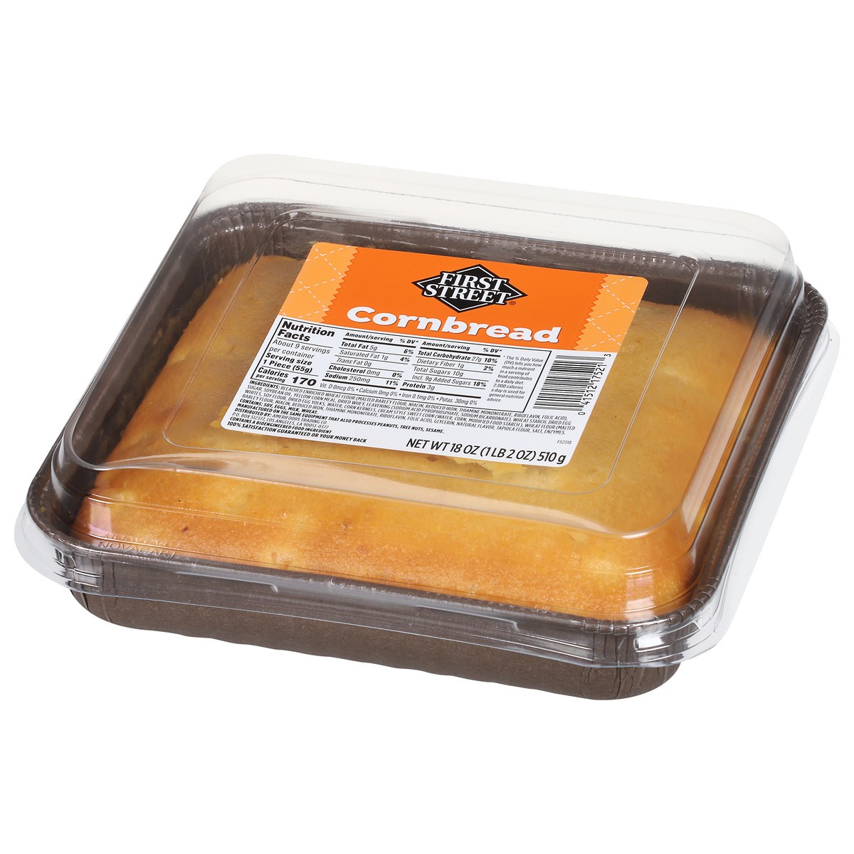 slide 9 of 13, First Street Original Cornbread, 18 oz