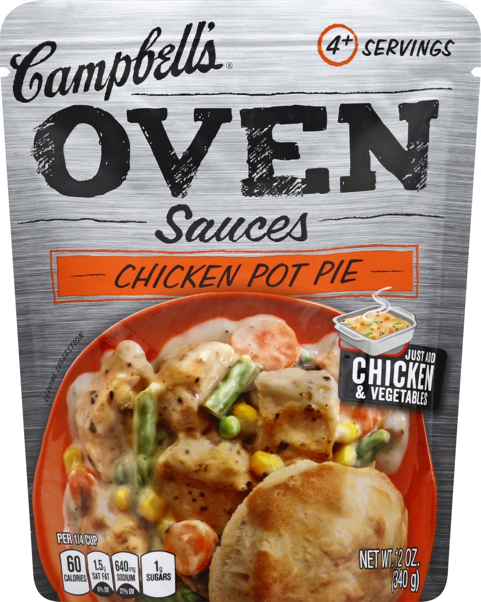 slide 2 of 2, Campbell's Chicken Pot Pie Oven Sauce, 12 oz
