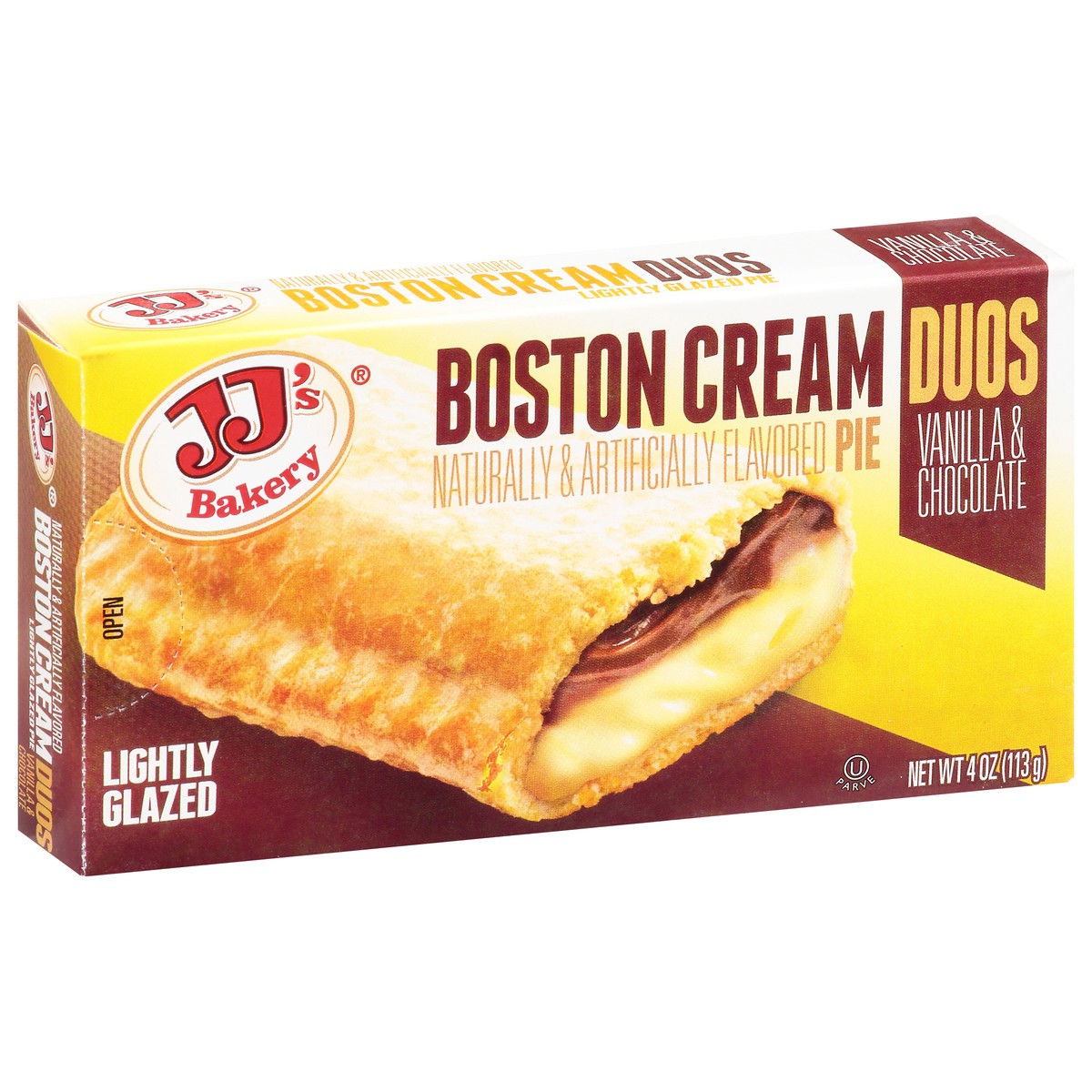 slide 2 of 9, JJ's Bakery Boston Cream Pie, 4 oz