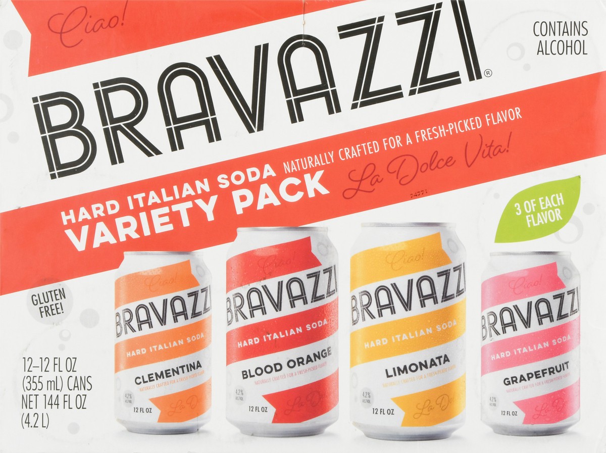 slide 5 of 9, Bravazzi Variety, 144 fl oz