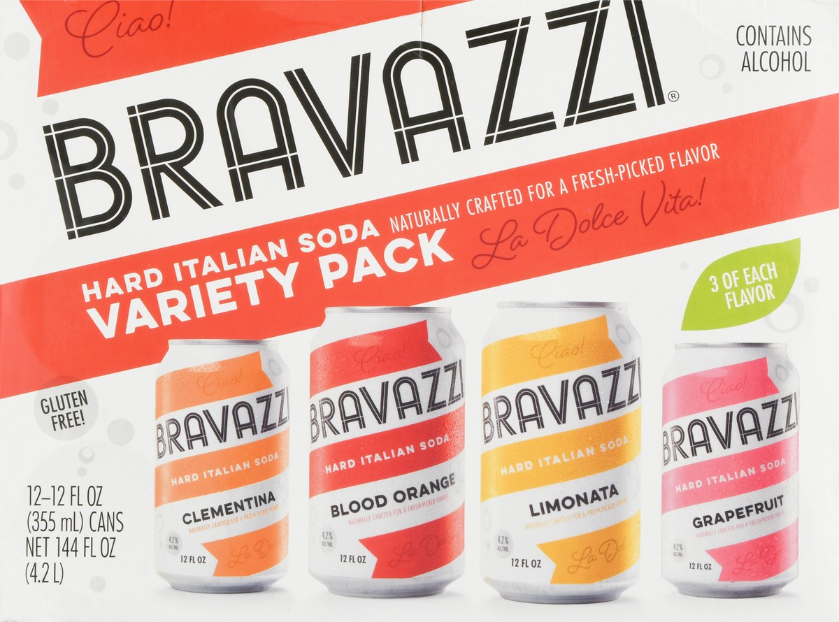 slide 6 of 9, Bravazzi Variety, 144 fl oz