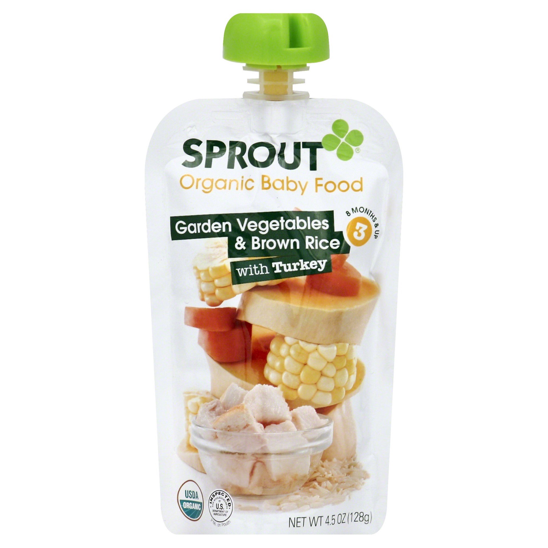 slide 1 of 6, Sprout Organics Free-Range Protein 4 oz, 4 oz