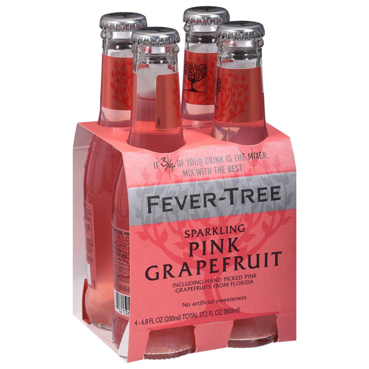 slide 2 of 9, Fever-Tree Refreshingly Light Indian Tonic Water - 16.9 oz, 4 ct; 200 ml