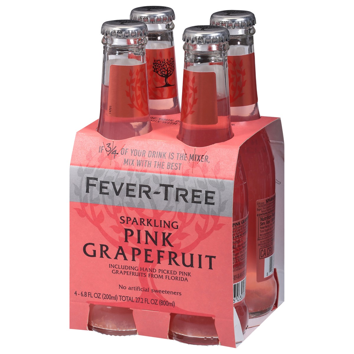 slide 4 of 9, Fever-Tree Refreshingly Light Indian Tonic Water - 16.9 oz, 4 ct; 200 ml