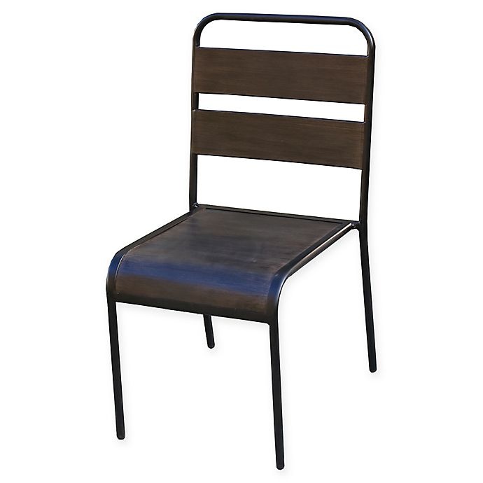 slide 1 of 1, Destination Summer Bistro Chairs - Brown, 2 ct