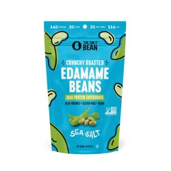 The Only Bean Crunchy Roasted Edamame Beans, Sea Salt