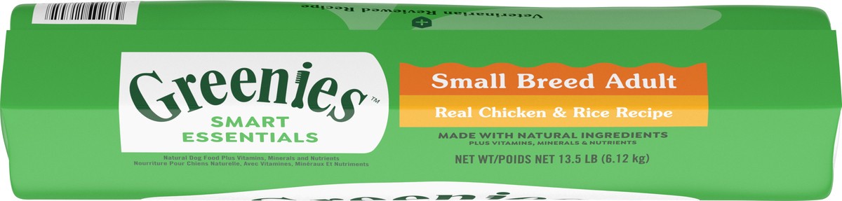 slide 2 of 16, Greenies Smart Essentials Small Breed Adult High Protein Dry Dog Food Real Chicken & Rice Recipe, 13.5 lb. Bag, 13.50 lb