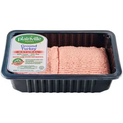 Plainville Farms Ground Turkey, Family Pack
