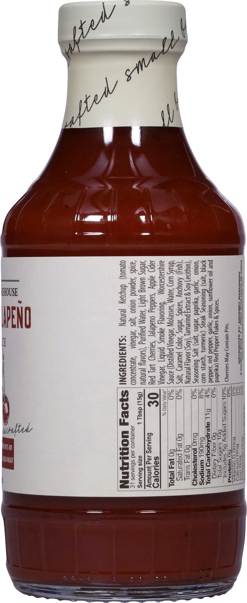 slide 4 of 14, Gourmet Warehouse Cherry Jalapeno BBQ Sauce, 16 oz