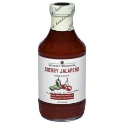 Gourmet Warehouse Cherry Jalapeno BBQ Sauce 16 fl oz