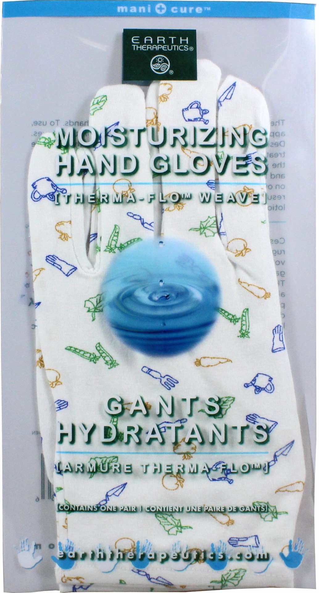 slide 1 of 1, Earth Therapeutics Facial Care Gloves Gardeners Beauty, 1 ct
