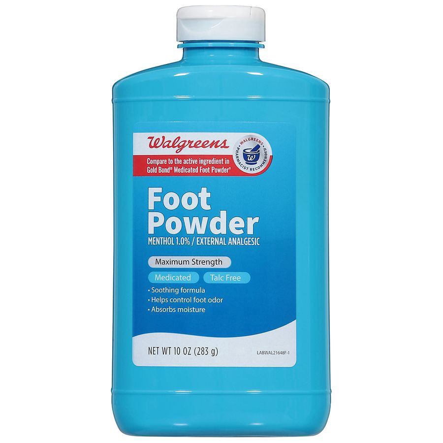 slide 1 of 3, Walgreens Foot Powder, 10 oz