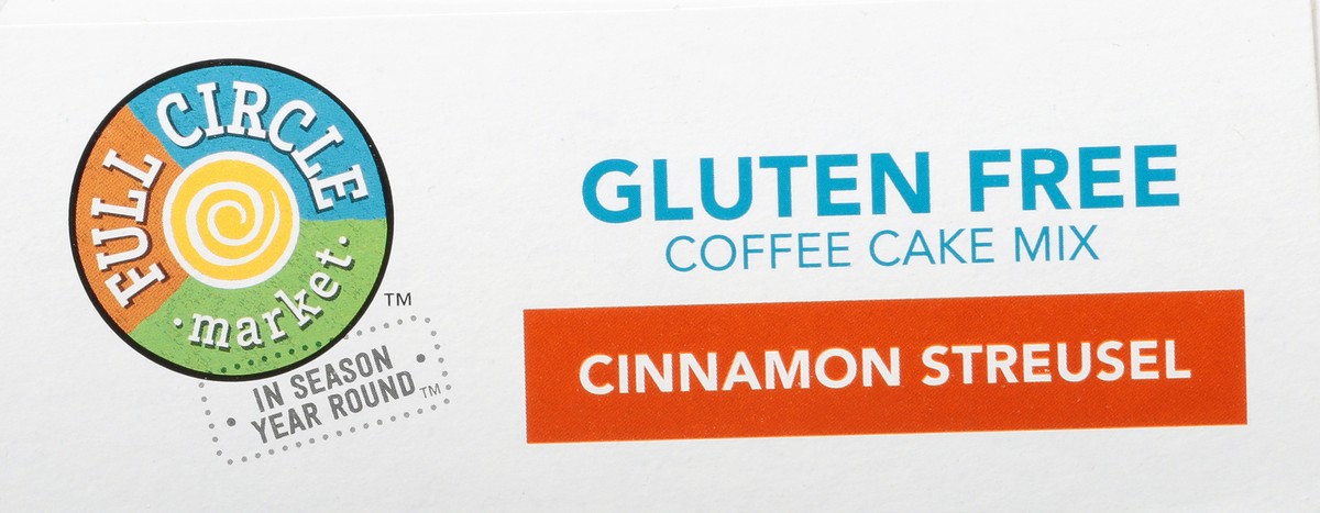 slide 4 of 15, Full Circle Market Gluten Free Cinnamon Streusel Coffee Cake Mix 18.2 oz, 18.2 oz