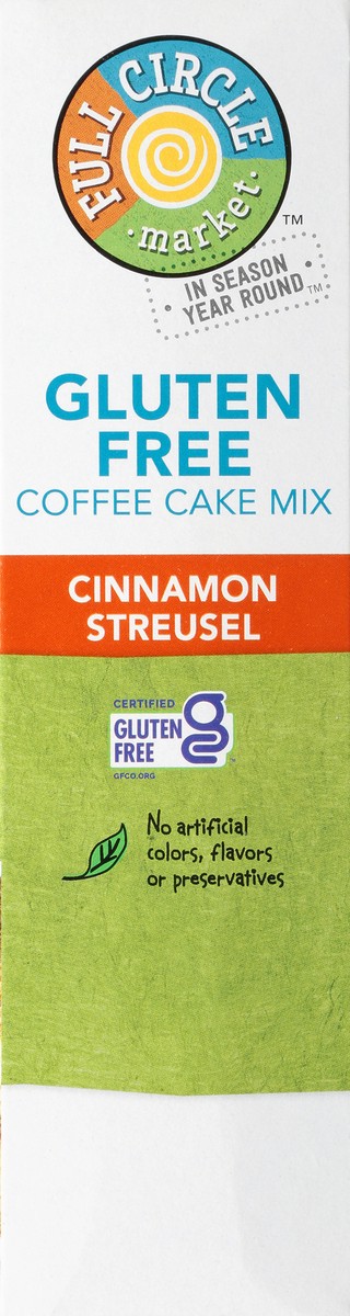 slide 6 of 15, Full Circle Market Gluten Free Cinnamon Streusel Coffee Cake Mix 18.2 oz, 18.2 oz