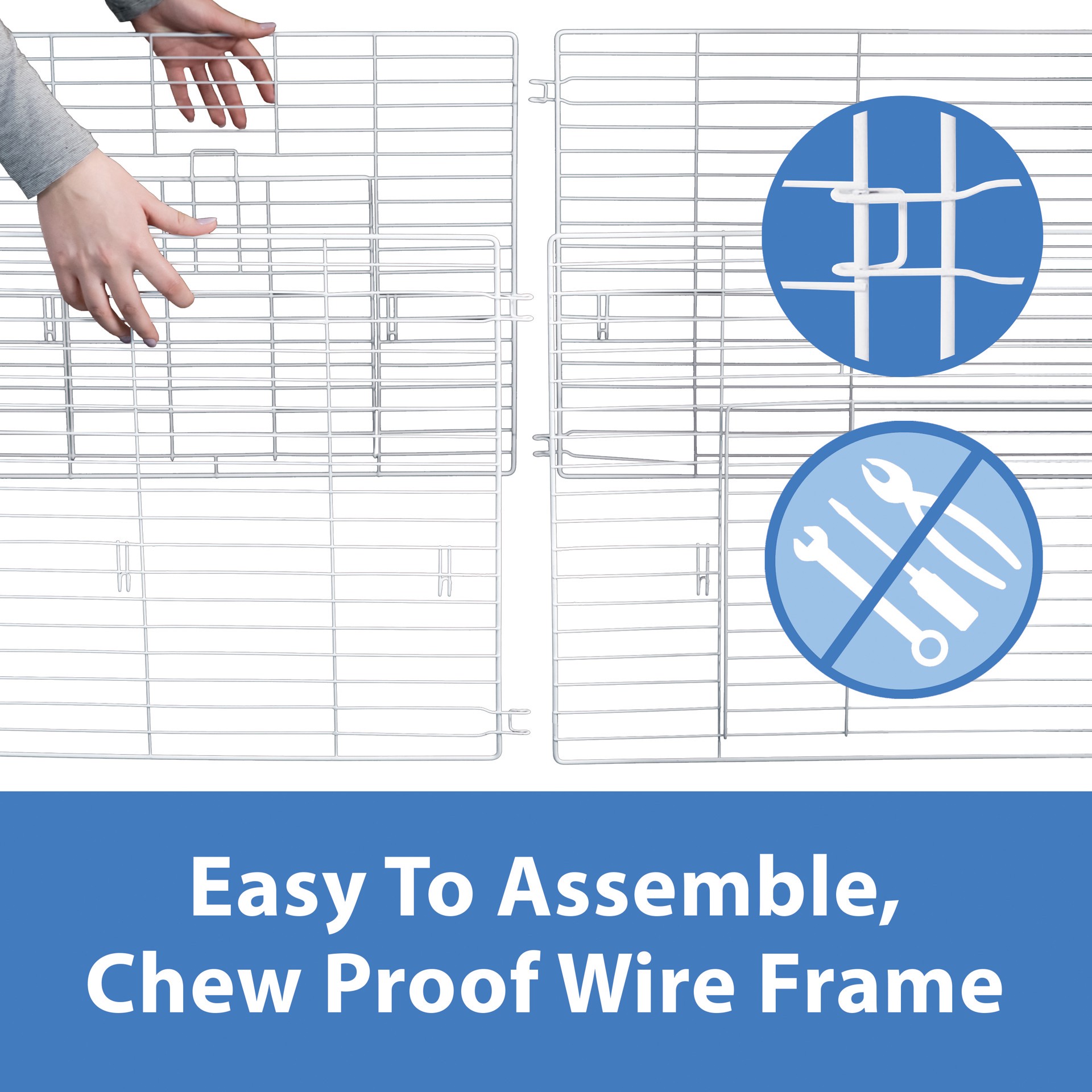 slide 6 of 10, Kaytee Hard Goods Kaytee Open Living Habitat 60" x 30", 1 ct