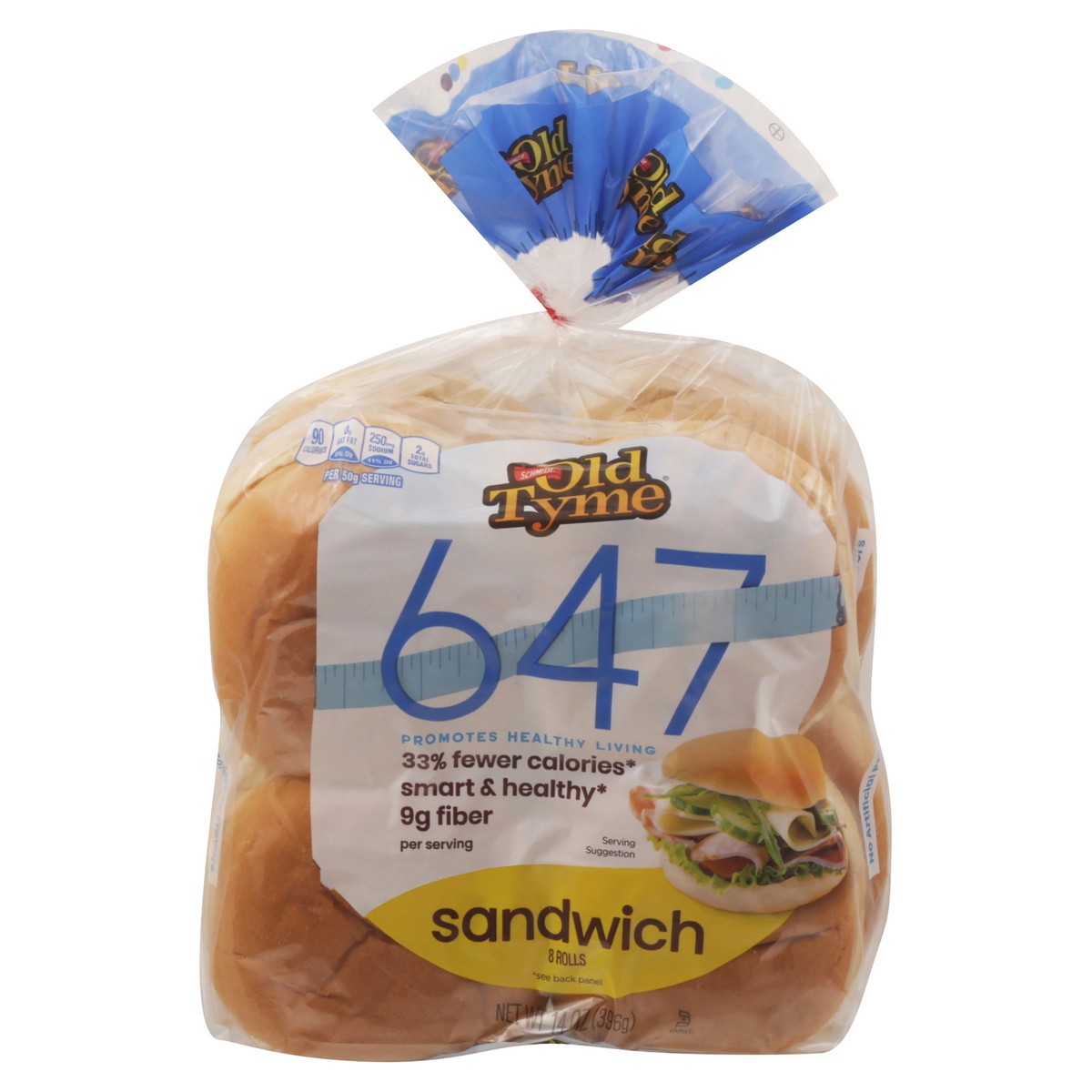 slide 1 of 12, Schmidt's Old Tyme 647 Sandwich Rolls 14 oz, 14 oz