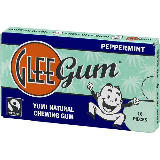 slide 2 of 8, Glee Gum Chewing Gum, Peppermint, 16 ct