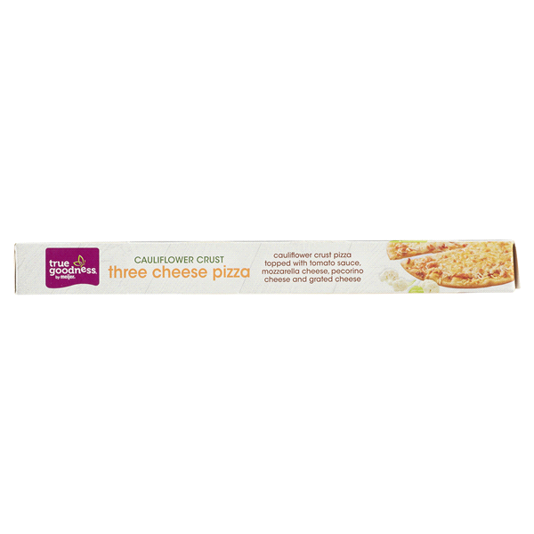 slide 12 of 29, True Goodness Cauliflower Crust Three Cheese Pizza, 11.6 oz